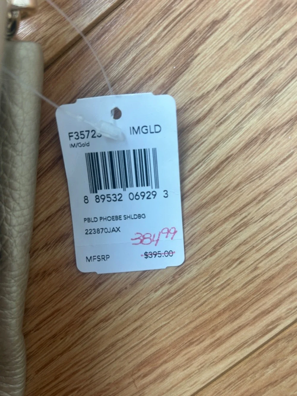 Coach Gold Leather Hobo Bag - Picture 2 of 5